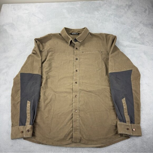 Arc'teryx Men's Size Large Merlon Corduroy Long Sleeve Shirt 14584 Style Number - Picture 1 of 12